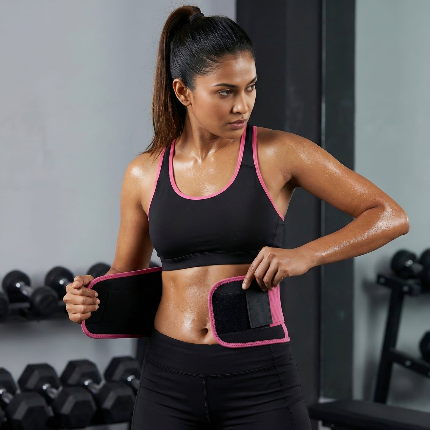 Adjustable Waist Trimmer Belt